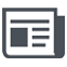 newspaper folded icon