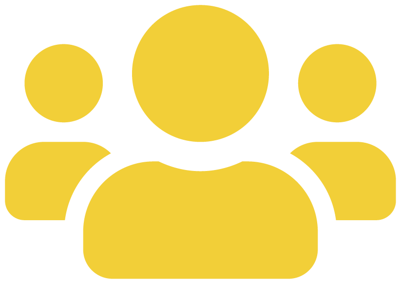 3 team members icon